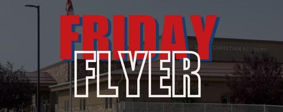 Friday Flyer Friday Flyer